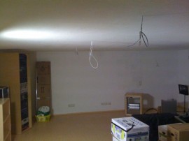 Musikstudio Einzug ins Blockhaus Musikstudio Einzug ins Blockhaus