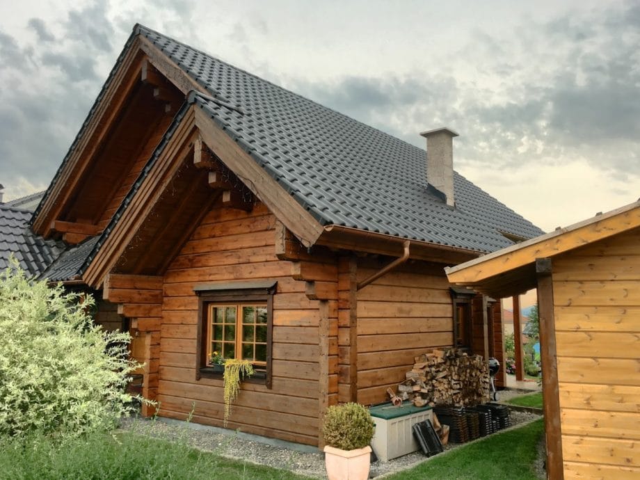 Holzhaus ohne Bodenplatte