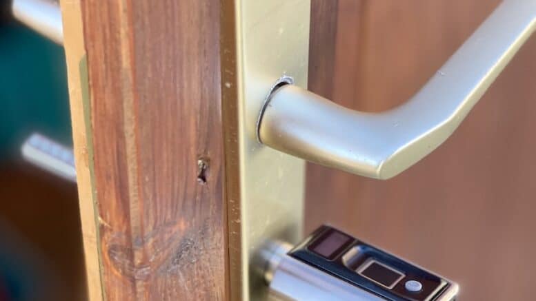 elektronisches Türschloss mit Fingerabdruck